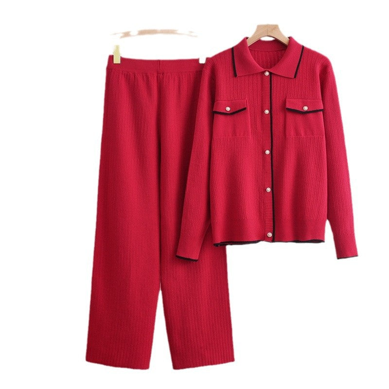 Damen strickendes Freizeitanzug EB