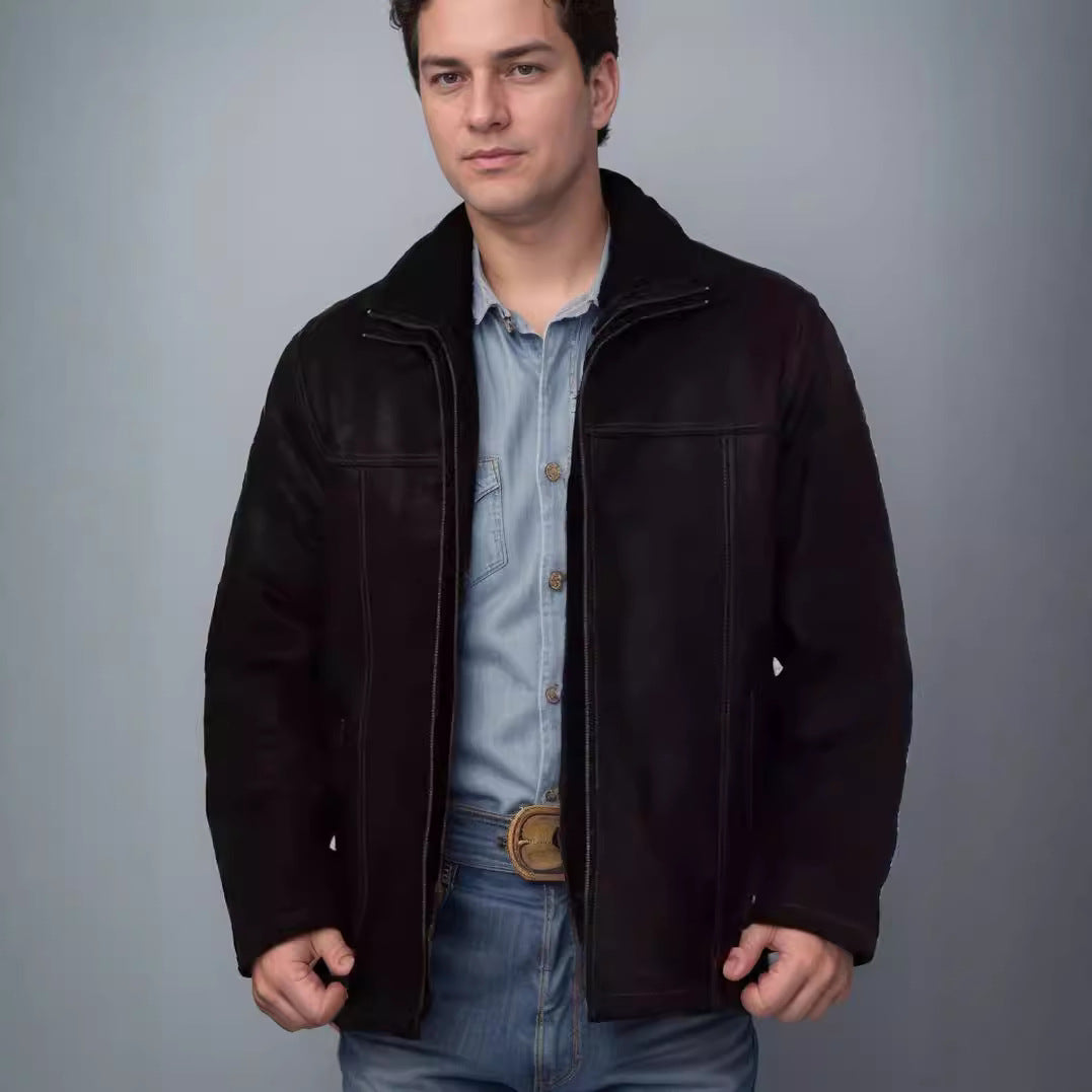 Herren hochwertige jacke mit vielseitigem Stil EB