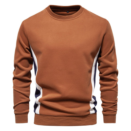 Herren Freizeit-Sweatshirt mit modernem Farbblockdesign EB