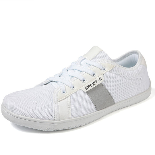 Damen Sportliche Sneakers mit atmungsaktiver Mesh-Oberfläche und rutschfester Gummisohle EB