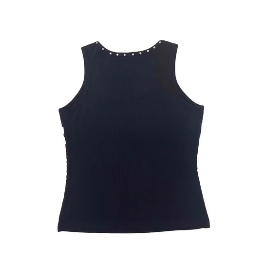 Damen Trendiges Tanktop mit Glitzerdesign EB