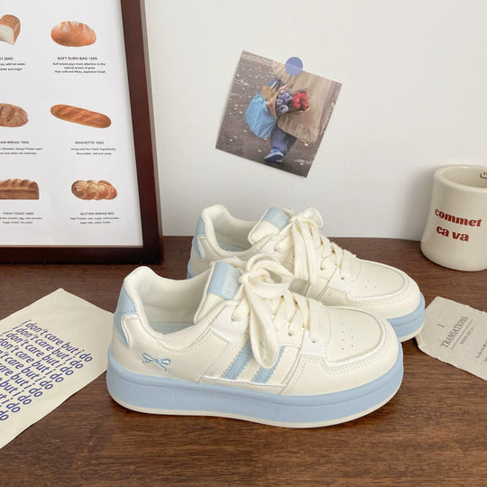 Damen Sneaker mit komfortabler Plattform und modischen Akzenten EB