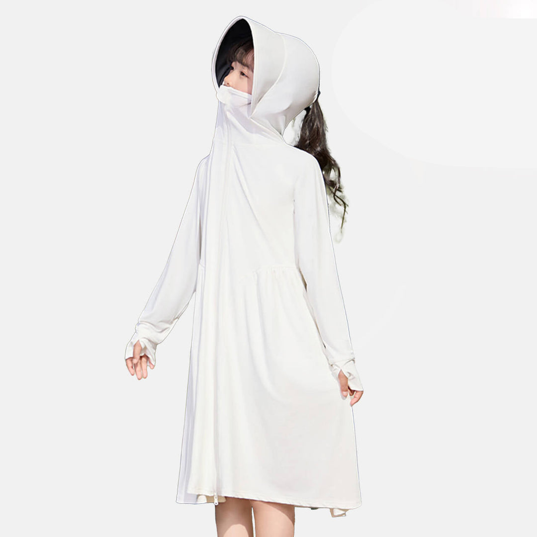 Damen atmungsaktive UV-Schutzjacke mit hohem Kragen EB