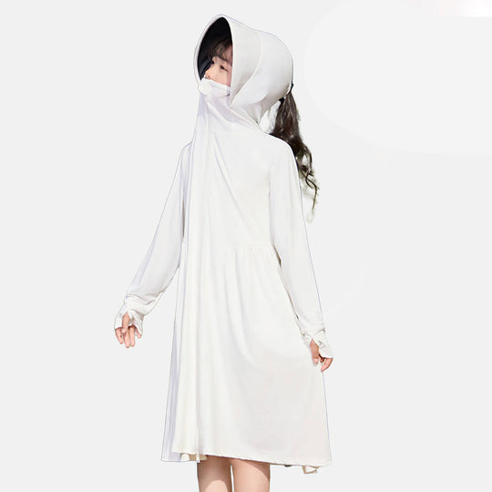 Damen atmungsaktive UV-Schutzjacke mit hohem Kragen EB