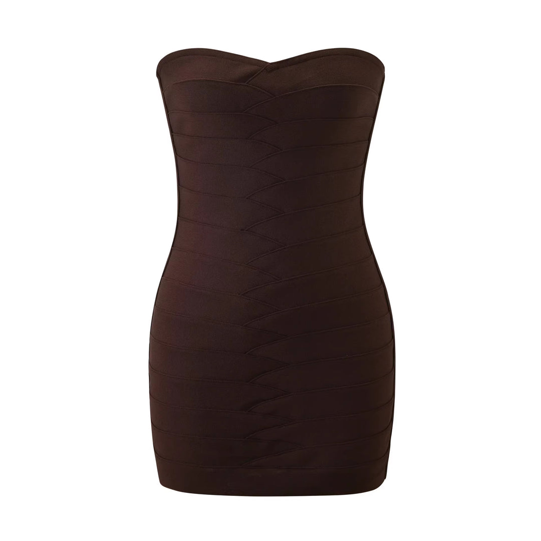 Damen Figurumspielendes Korsettkleid EB