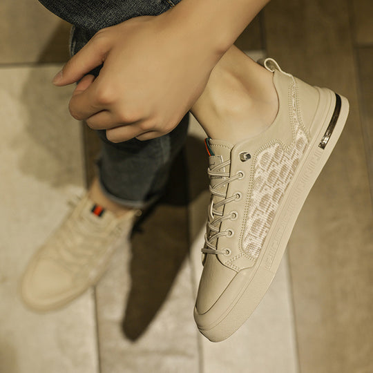 Damen Komfortable Sneakers mit atmungsaktivem Netz-Obermaterial EB
