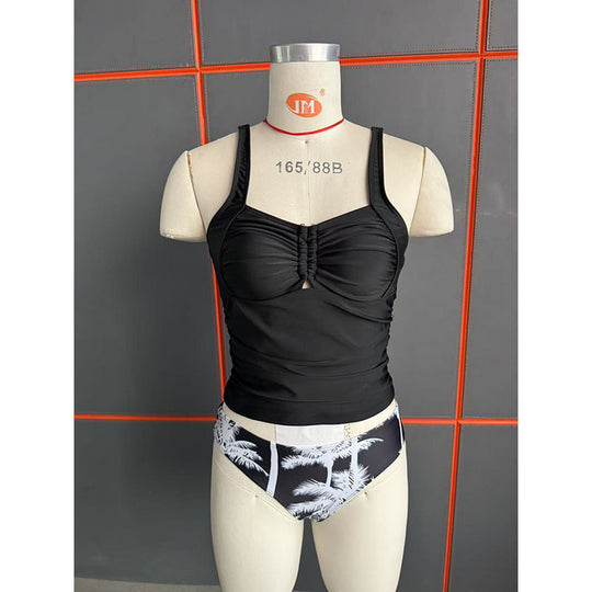 Damen Tankini mit modischem Raffungselement EB