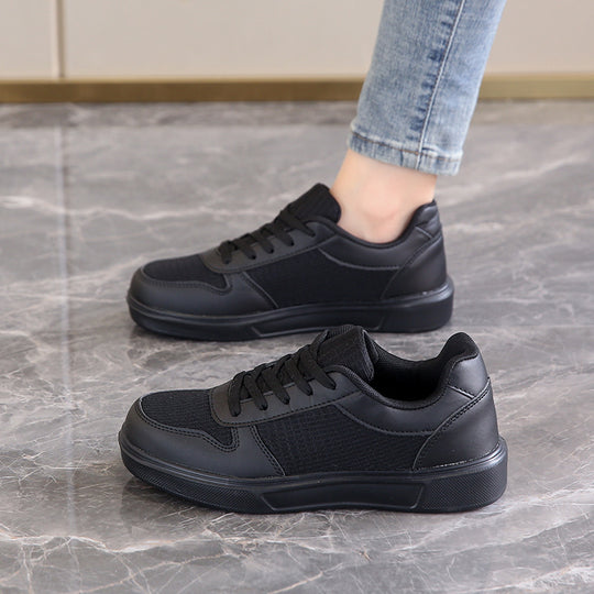 Damen modische Freizeit-Sneaker mit atmungsaktivem Obermaterial und rutschfester Sohle EB