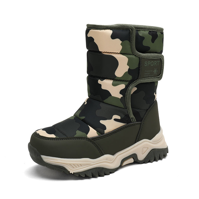 Damen warme und gefütterte Winterstiefel EB