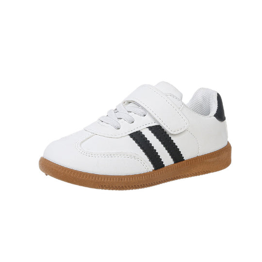 Damen sportliche Klett-Sneaker mit atmungsaktiver Mesh-Oberfläche und rutschfester Sohle EB