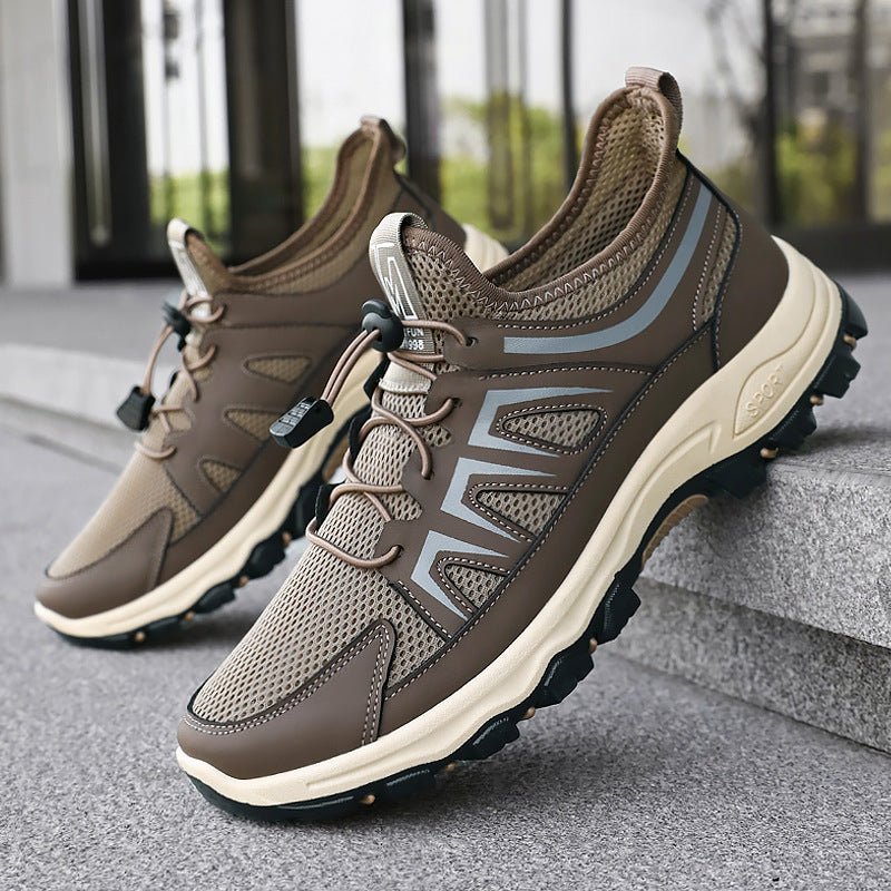 Damen Sportliche Trail-Sneaker mit atmungsaktivem Mesh und rutschfester Sohle EB