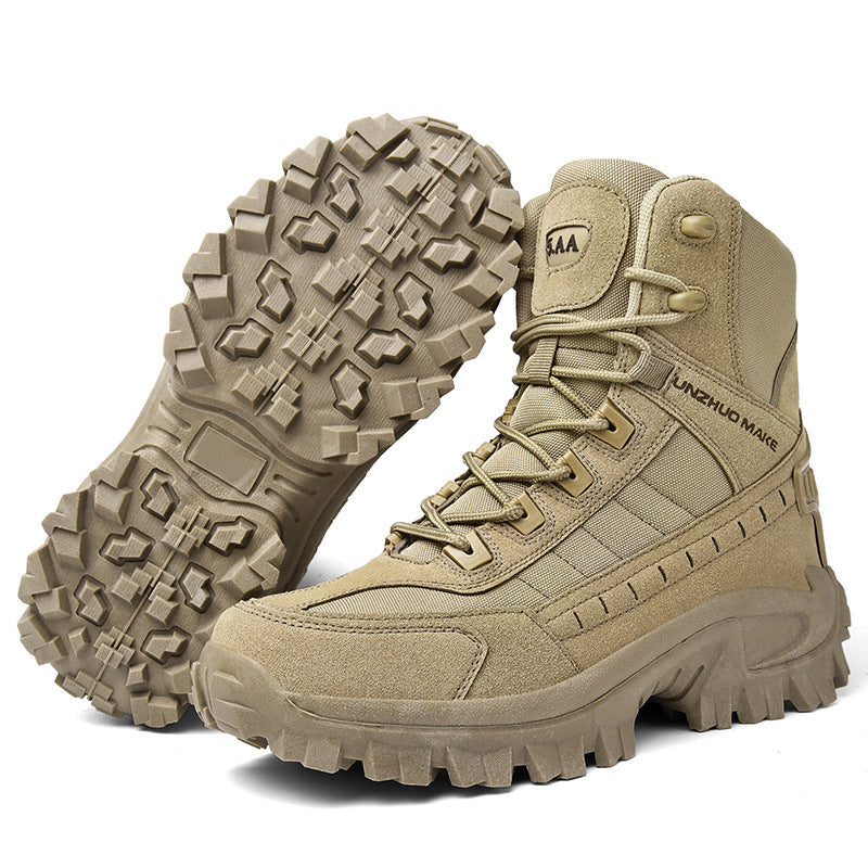 Damen Militärische Wanderschuhe mit rutschfester Sohle und atmungsaktivem Obermaterial EB