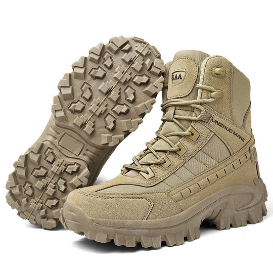 Damen Militärische Wanderschuhe mit rutschfester Sohle und atmungsaktivem Obermaterial EB