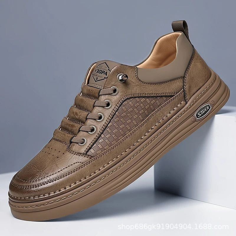 Damen modische Sneaker mit atmungsaktiver Obermaterial und rutschfester Sohle EB