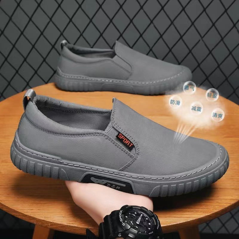 Damen Sportliche Slip-On Schuhe EB