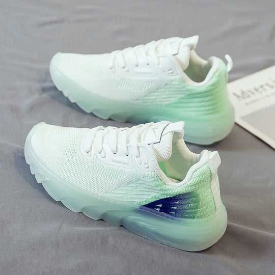 Damen Hochtechnologische Sport Sneakers mit atmungsaktiver Mesh-Oberfläche und reaktionsfreudiger Dämpfung EB