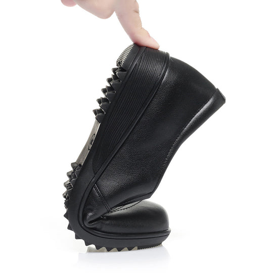 Damen Elegante Slip-On Schuhe mit floralem Design und rutschfester Sohle EB