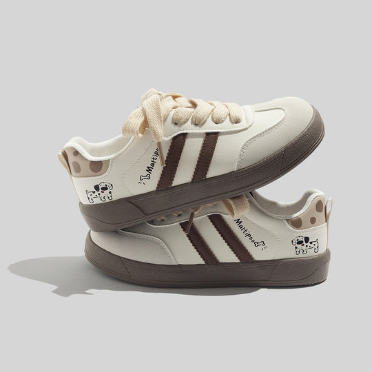 Damen Sneakers mit verspieltem Tiermotiv und rutschfester Sohle EB