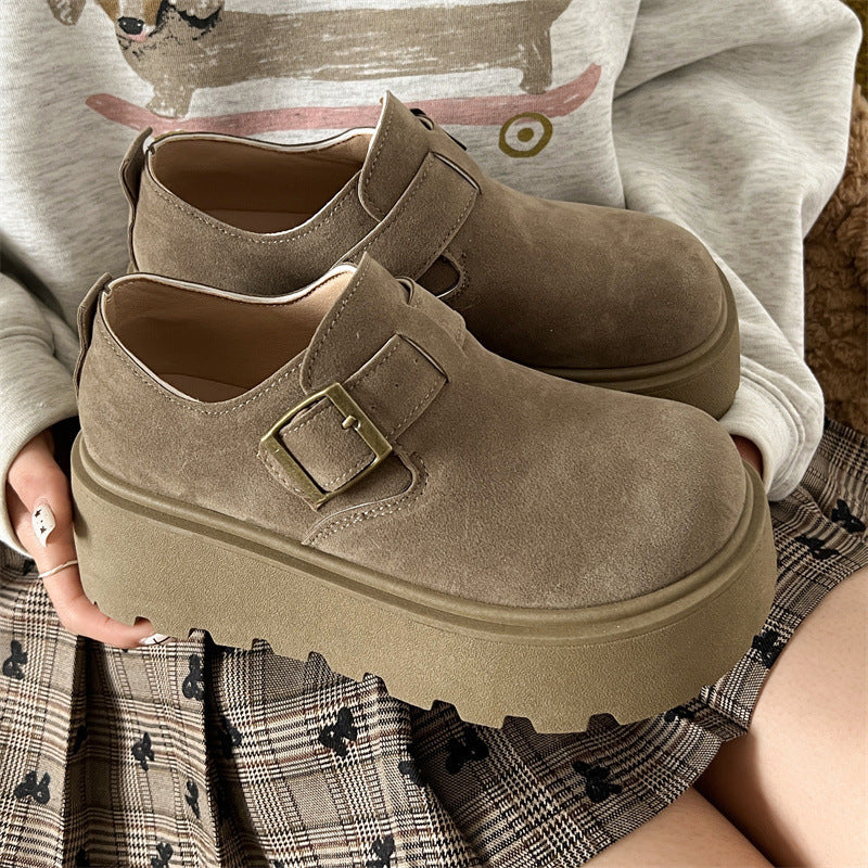 Damen Clogs mit dekorativem Schnallen-Design und rutschfester Sohle EB