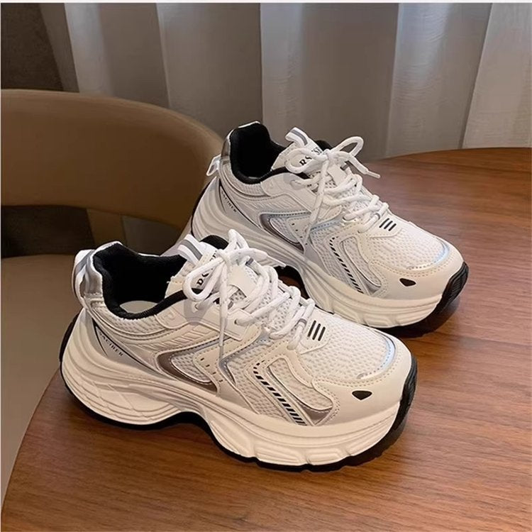 Damen Leichte Laufschuhe mit atmungsaktiver Mesh-Oberfläche und dämpfender Sohle EB