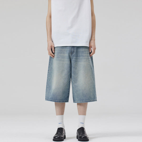 Damen Weite Denim-Culotte im lässigen Schnitt EB