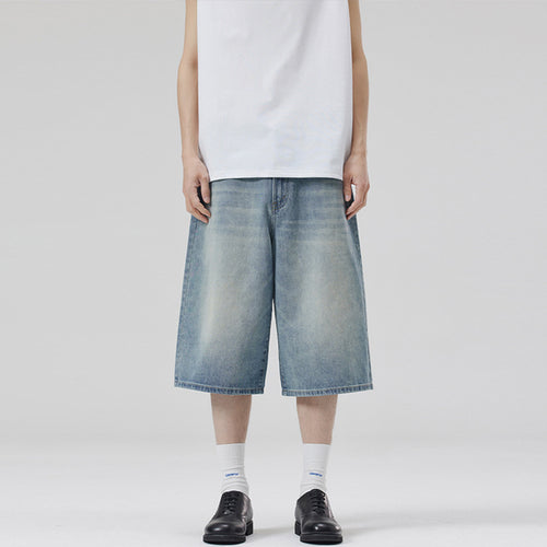 Damen Weite Denim-Culotte im lässigen Schnitt EB