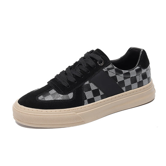 Damen Sneakers mit innovativem Karo-Design und rutschfester Sohle EB