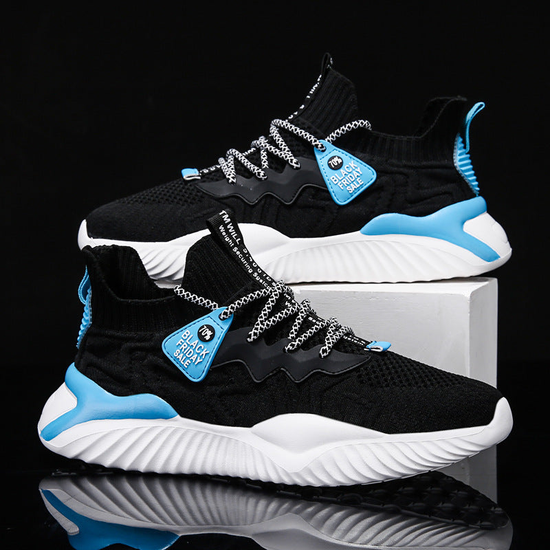 Damen Elastische Freizeitsneaker mit innovativer Strickoberfläche EB
