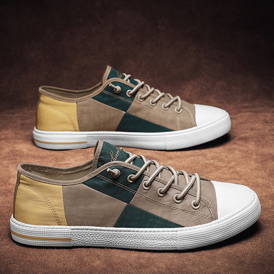 Damen Modische Sneakers mit farbenfrohem Design und atmungsaktiven Eigenschaften EB