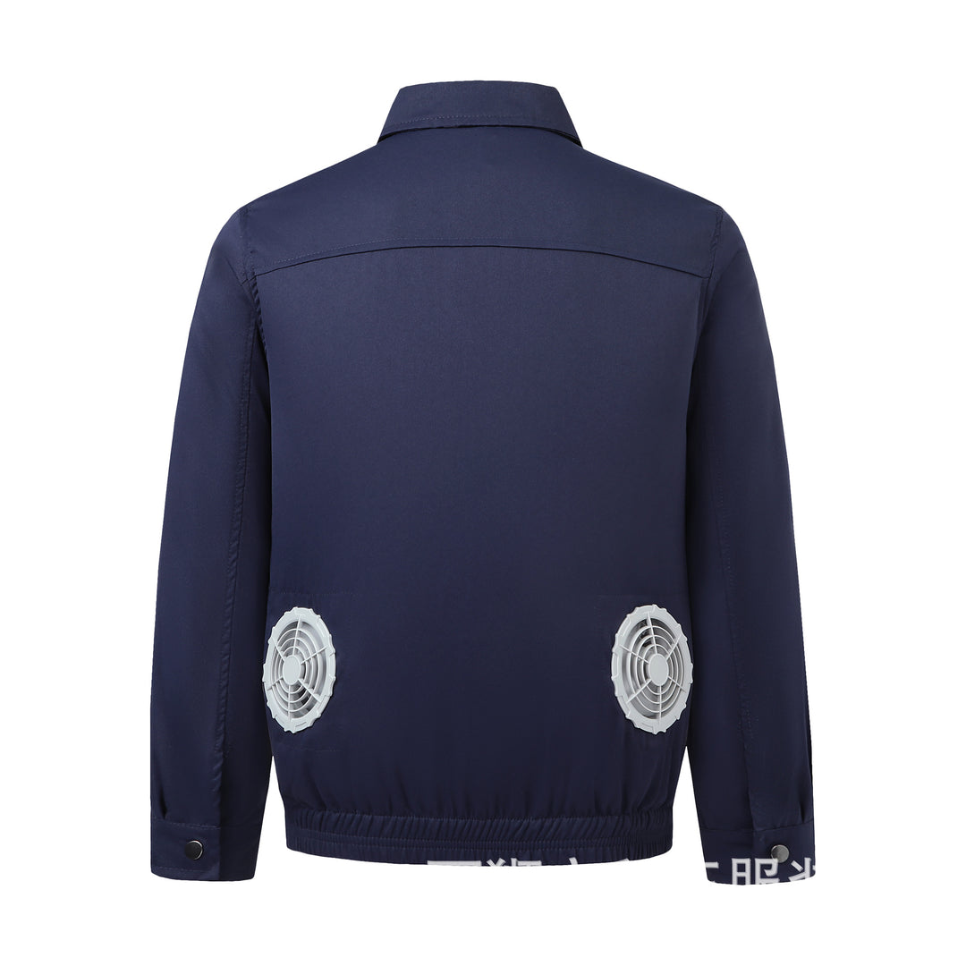 Herren modische Utility-Jacke mit praktischen Taschen R&B