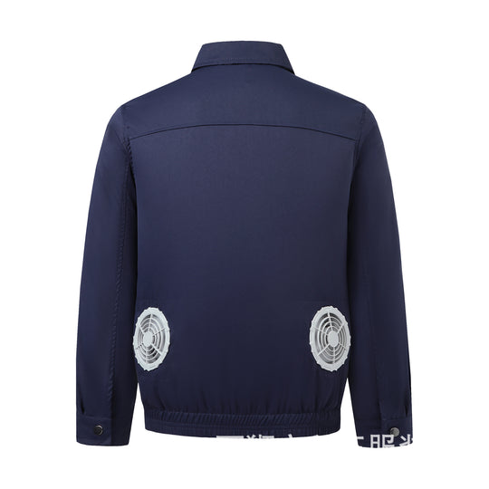 Herren modische Utility-Jacke mit praktischen Taschen R&B