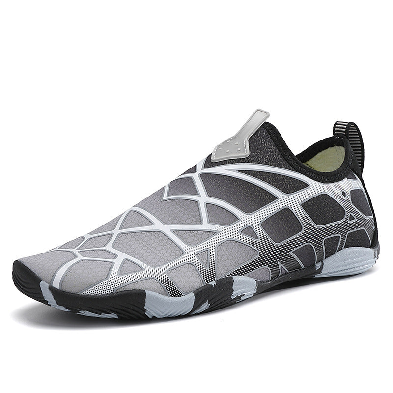 Damen Aqua-Schuhe mit rutschfester Sohle und elastischem Schnellschnürsystem EB