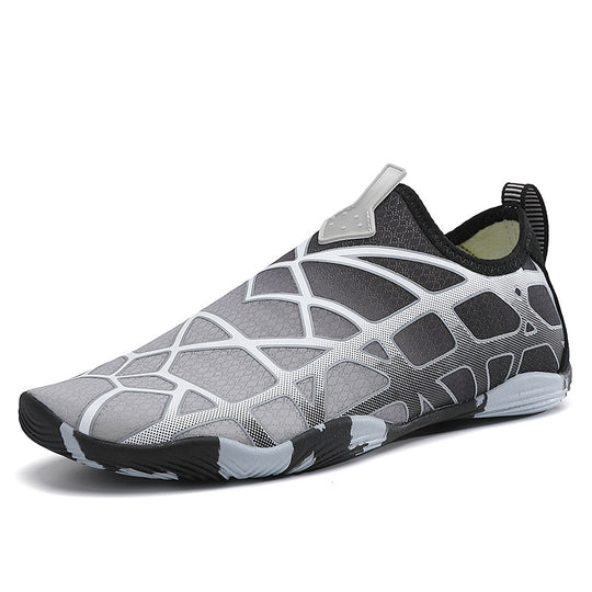 Damen Aqua-Schuhe mit rutschfester Sohle und elastischem Schnellschnürsystem EB
