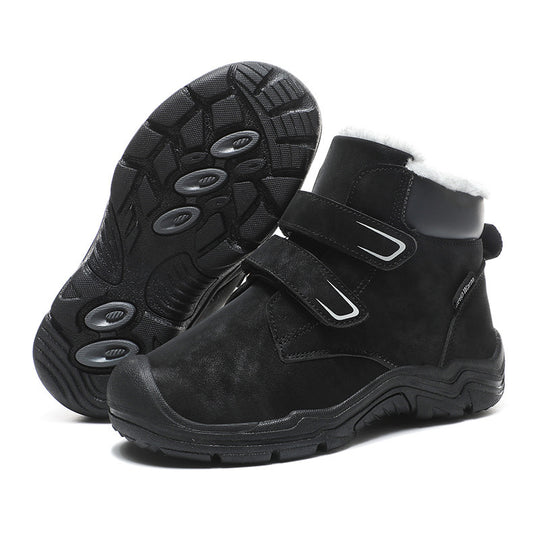 Damen Winter-Wanderschuhe mit isolierendem Futter und praktischen Klettverschlüssen EB