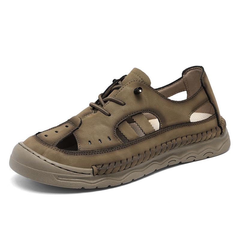 Herren Atmungsaktive Freizeitsandalen mit flexiblem Schnellschnürsystem EB