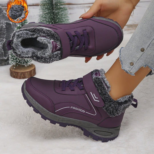 Damen Winterstiefel mit Warmfutter und rutschfester Sohle EB