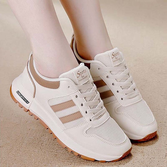 Damen Sportliche Freizeitschuhe mit atmungsaktivem Mesh-Obermaterial EB