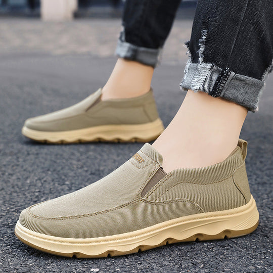 Damen Atmungsaktive Slip-On Freizeitschuhe mit elastischem Einstieg EB