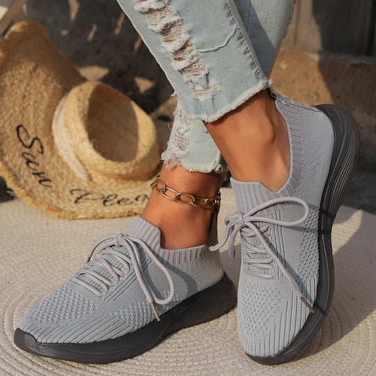 Damen Atmungsaktive und flexible Lifestyle Sneakers EB