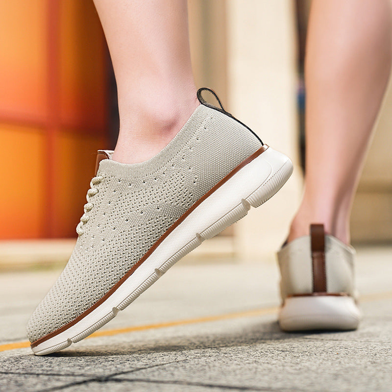 Damen Atmungsaktive Sneaker mit flexiblem Strick-Obermaterial EB