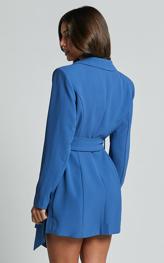 EB | Elegantes Blazerkleid mit Gürtel für Damen