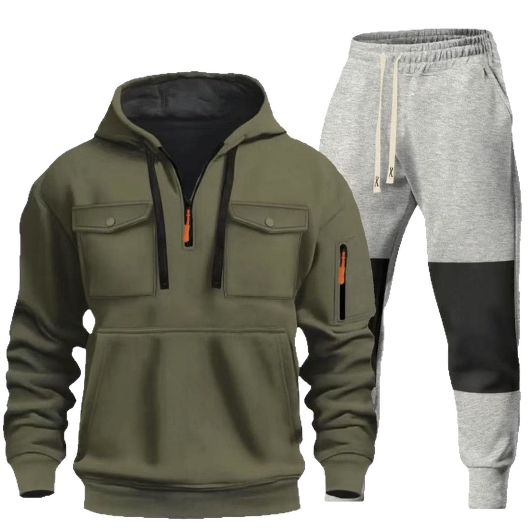 Herren funktionaler Sweatshirt- und Jogginghosen-Set EB