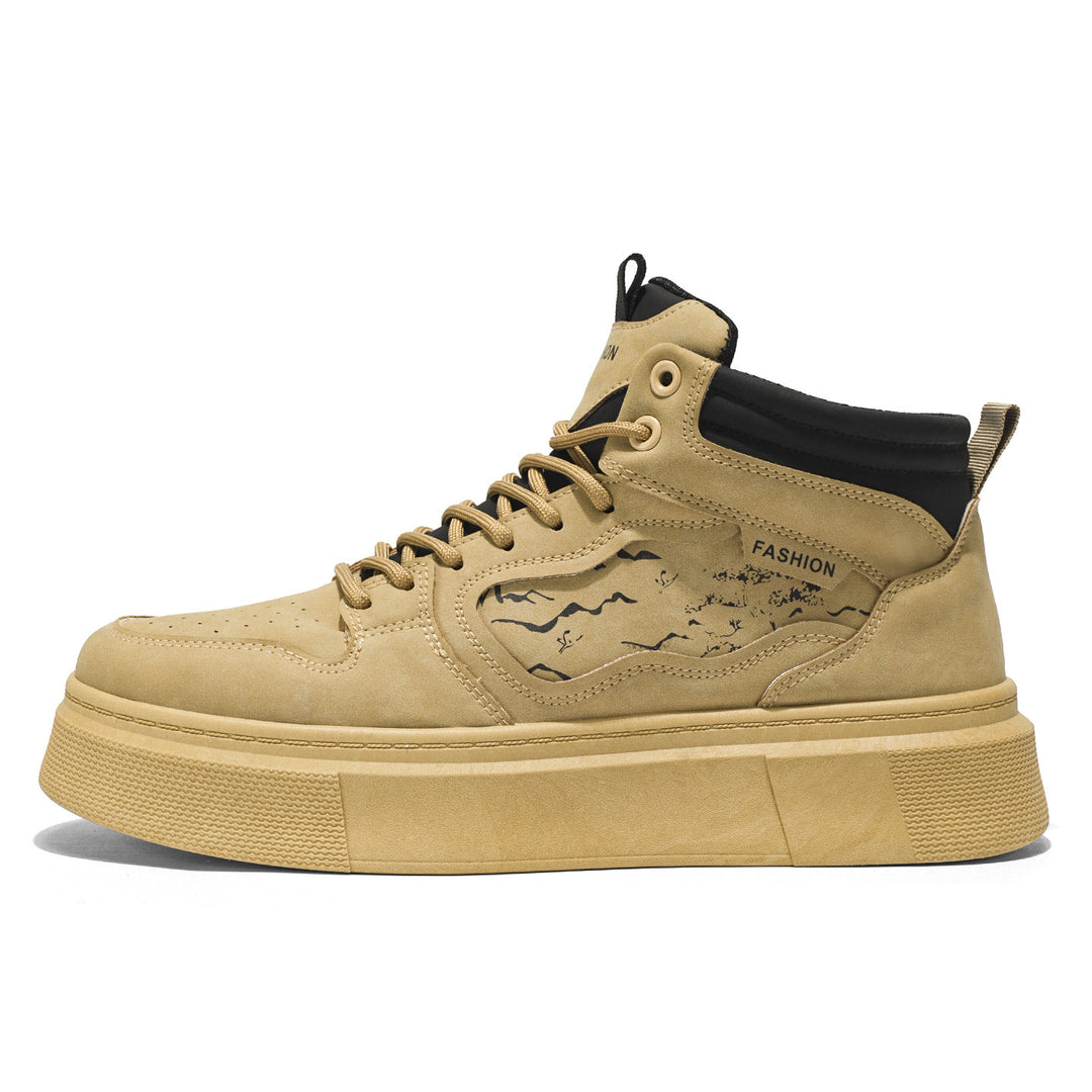 Damen Hochwertige Sneaker mit futuristischem Design und gepolsterter Sohle EB