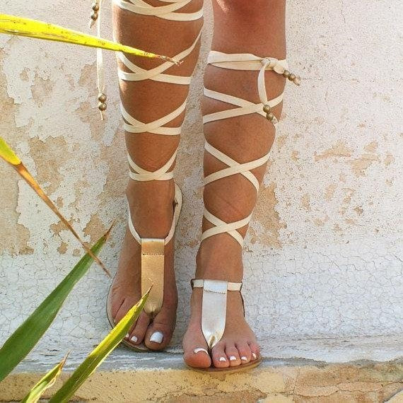 Damen Gladiator Sandalen EB