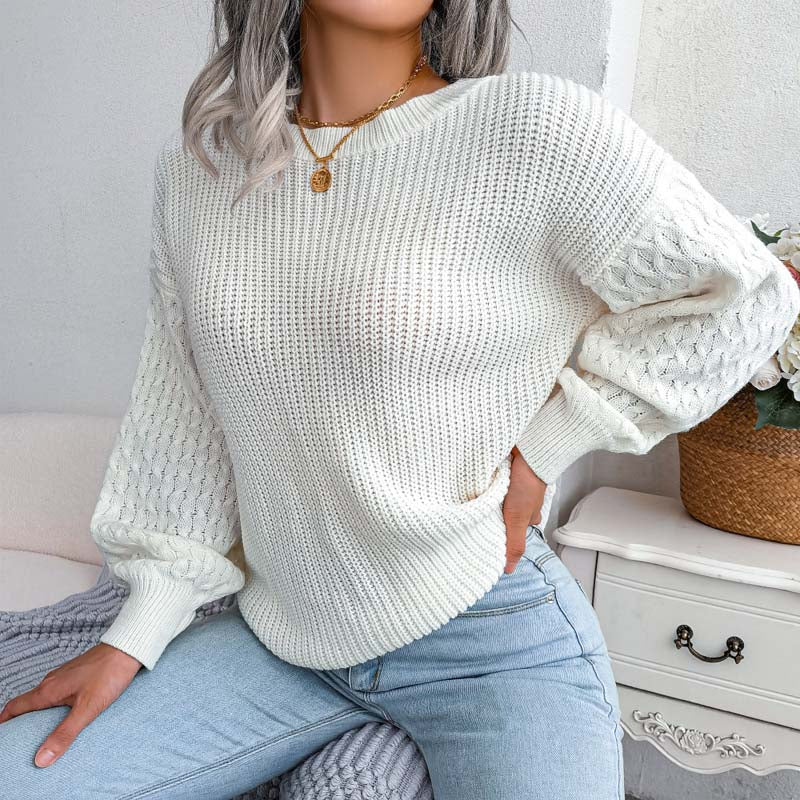 EB | Einfarbige Strickpullover