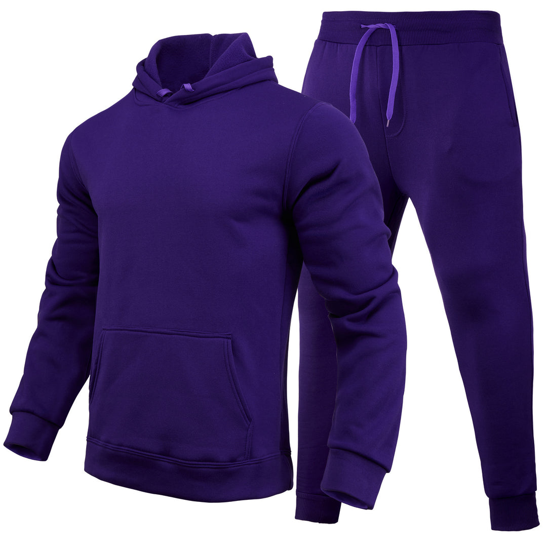 Damen Sportliches Hoodie- und Jogginghose-Set aus hochwertigem Baumwollmix EB