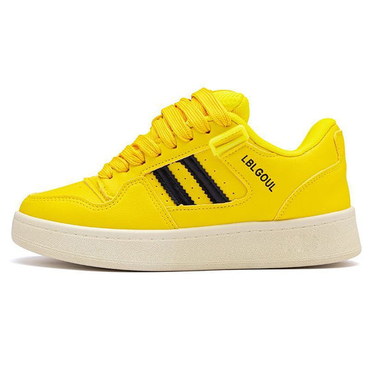 Damen Sportliche Sneakers im Retro-Look mit farblichen Akzenten EB