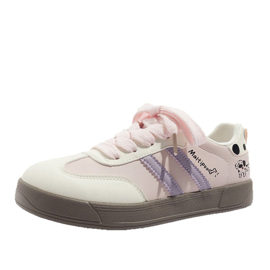 Damen Sneakers mit verspieltem Tiermotiv und rutschfester Sohle EB