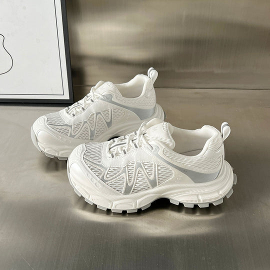 Damen Sportliche Trail Sneakers mit atmungsaktiver Mesh-Oberfläche und rutschfester Sohle EB