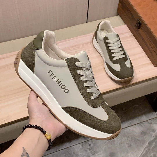 Damen Atmungsaktive Lifestyle Sneakers mit rutschfester Sohle und stylischem Design EB